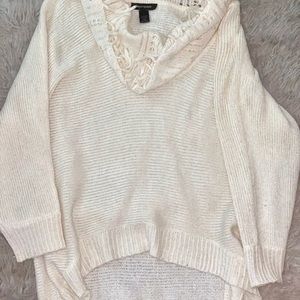 Sweater pancho top